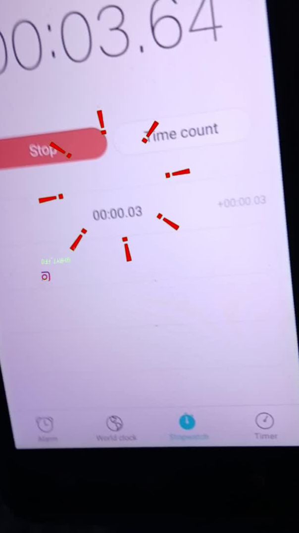 Cube solve 00.03 second