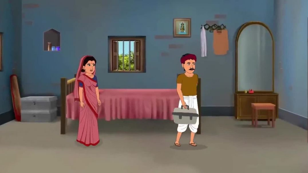 ⁣गरीब लोहार का जादुई हिरन _ Hindi Story _ Hindi Kahaniya _ Moral Stories _ cartoon story(720P_HD)_1