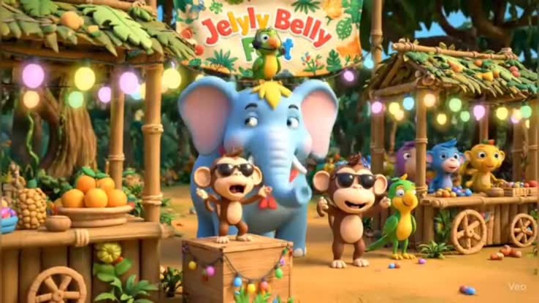 ⁣From KlickPin CF मोटू हाथी का मज़ेदार जेली बेली शेक 🐘 _ Funny Claymation Dance for Kids