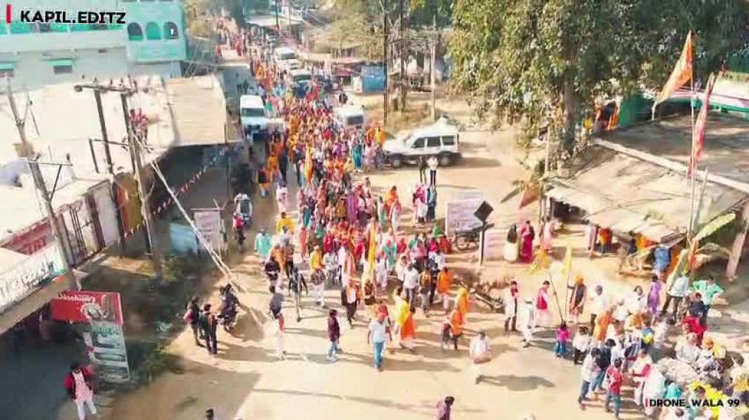 ⁣31 December Shri Ram Prabhat pheri......