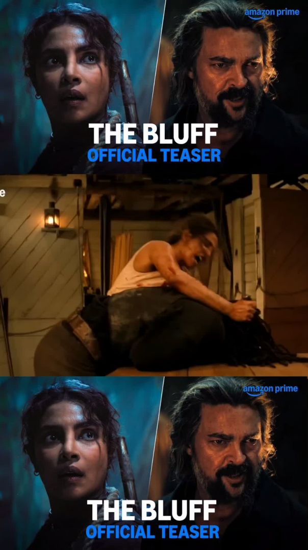 The Bluff 2026 🔥 Priyanka Chopra बनी खतरनाक Pirate | Karl Urban Villain | #shorts