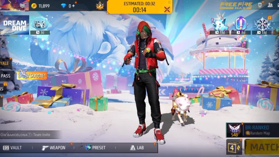 ⁣Free fire max part 2