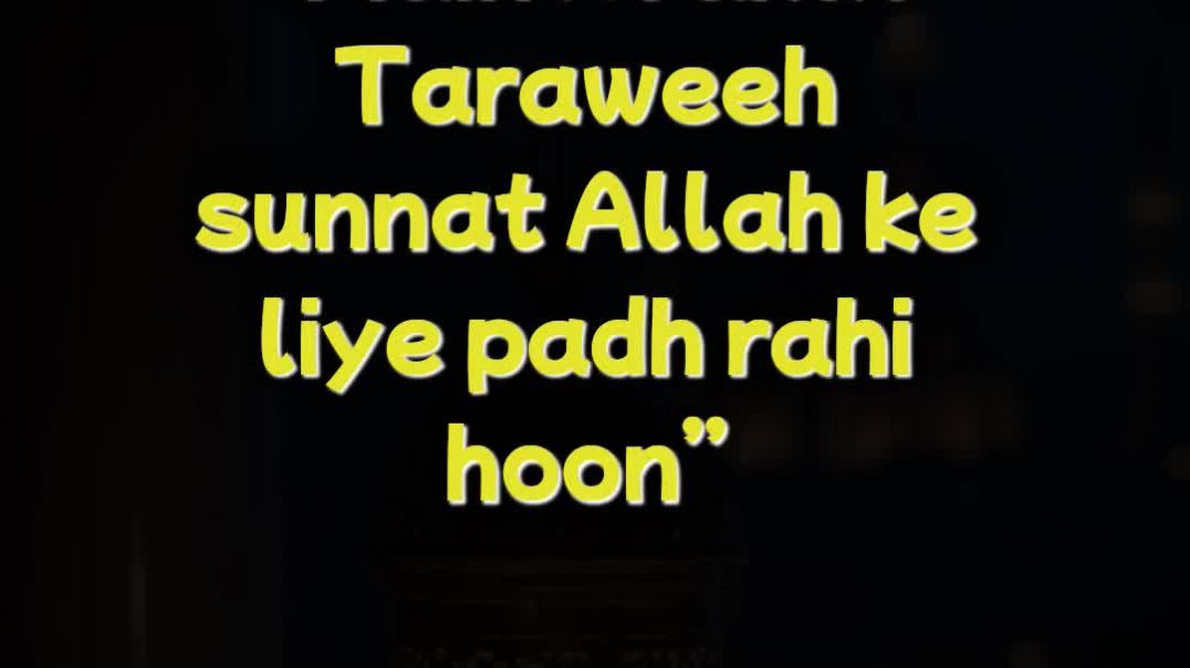 ⁣🌙 Taraweeh Ki Namaz Ka Aasan Tareeqa | Mukammal Guide for Sisters 🤍