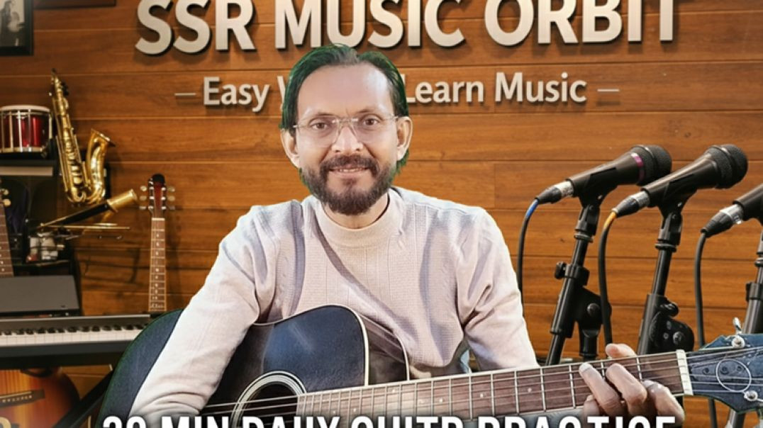 ⁣Beginner Guitar Practice Routine (30 Minutes) | Hindi