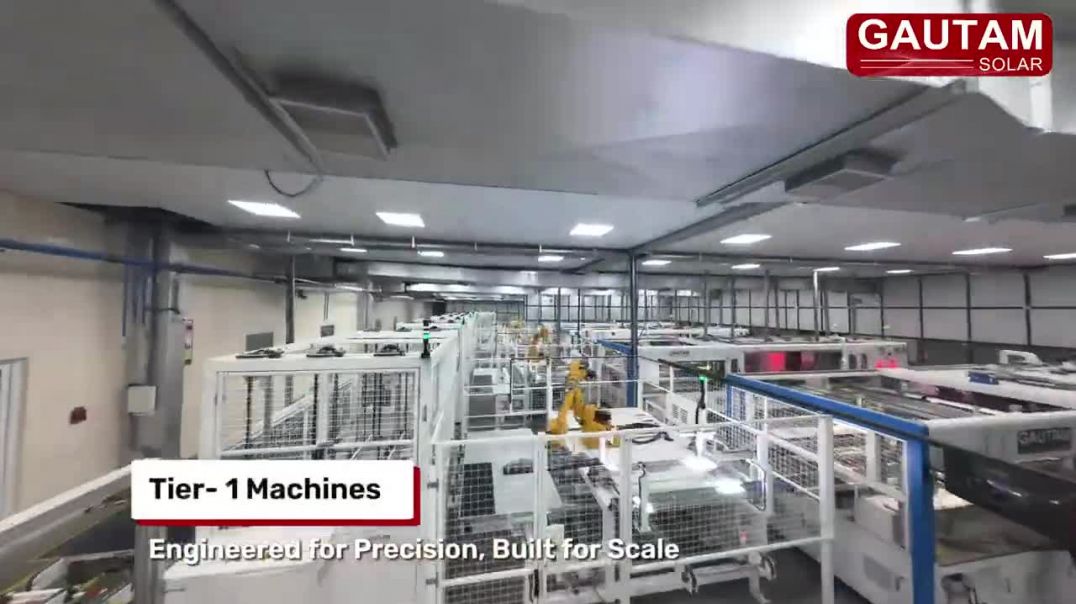 ⁣Gautam Solar _ India_s Leading Solar Module Manufacturing Facility(720P_HD)_1