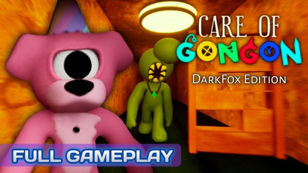 ⁣CARE OF GONGON (Darkfox Edition) Full Gameplay   SECRET and JUMPSCARES_(720P_HD)