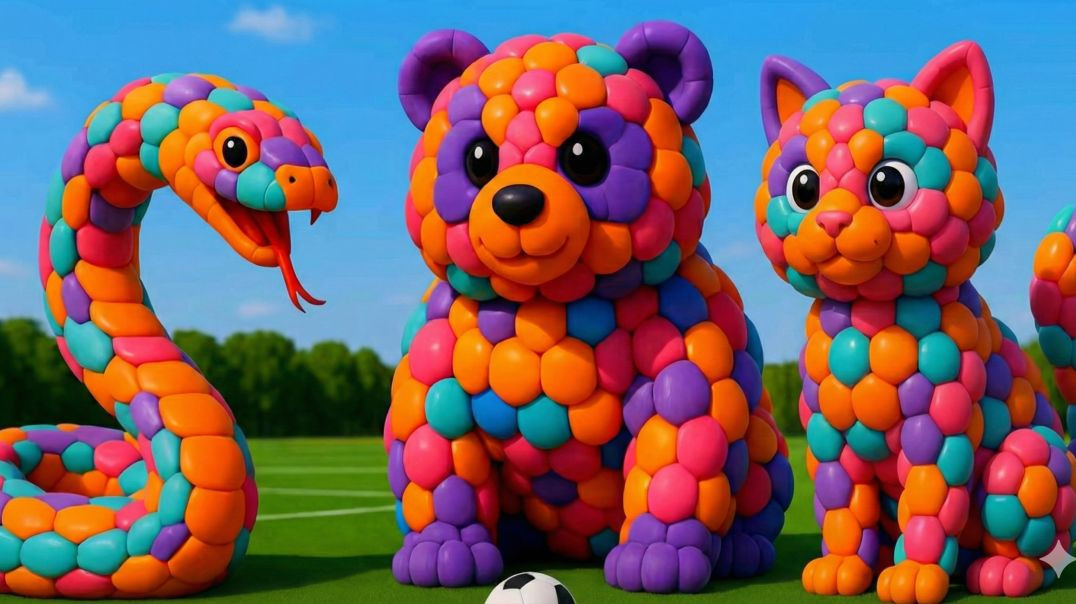 ⁣the mascot vibrato assistant funny animal placed on football field