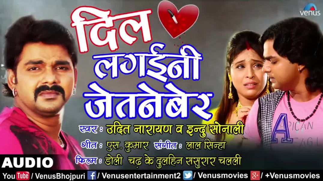 ⁣प्यार करने वालो के लिए सबसे दर्दभरा गीत - Udit Narayan _ Dil Lagaini Jetneber _ Pawan