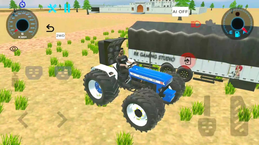 ⁣Indian Desi Simulator 3d Game I New  Holland 3630 4x4 I #gaming #viral #video