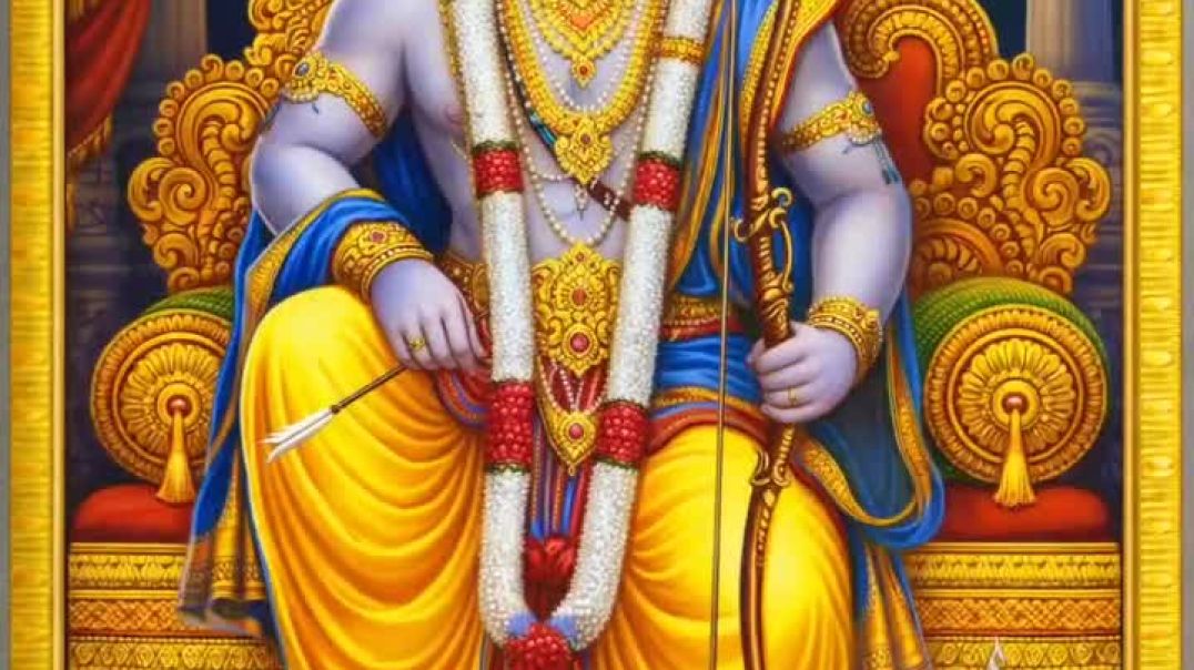 ⁣मेरे रघुवर तू ही सहारा है मेरे नैया का तू किनारा है