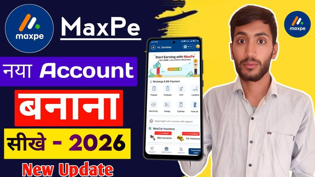 ⁣Maxpe app account kaise banaye _ Maxpe new update