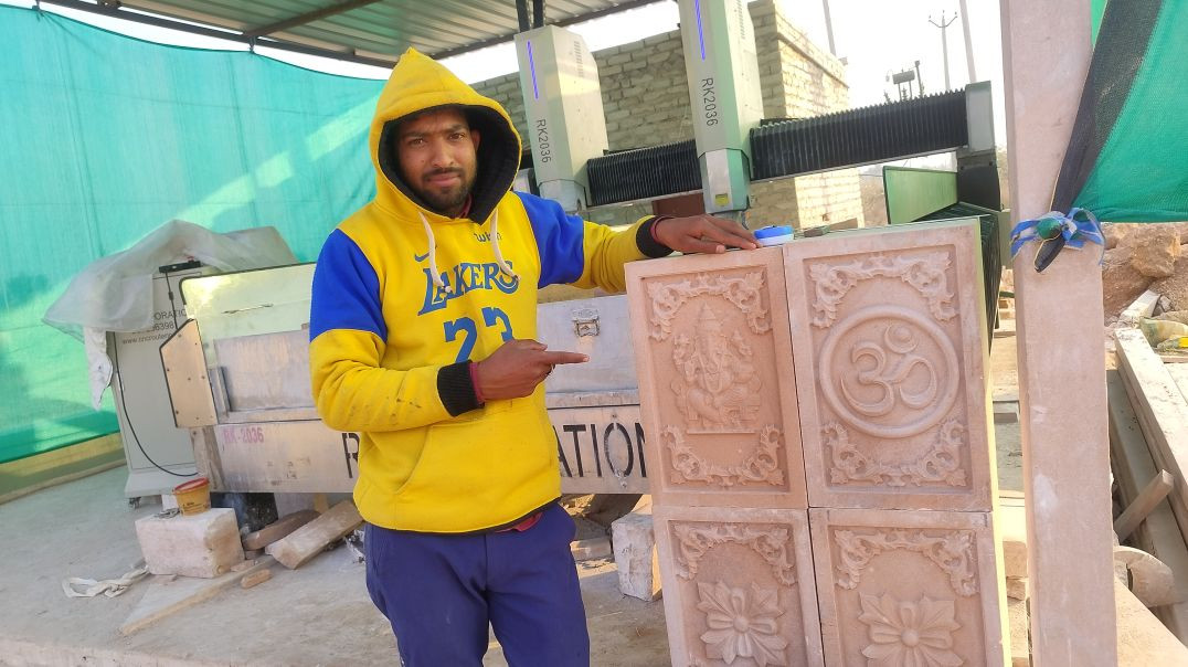 3D designing Jodhpur stone