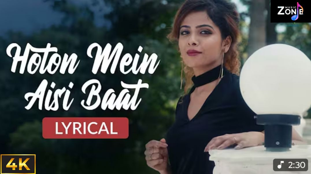⁣Hothon Mein Aisi Baat Remix | Sanah Moidutty |  Bhupinder Singh & Lata Mangeshkar | Lyrical Vide