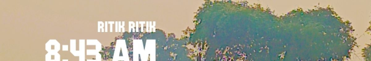 Ritikvlogging Ritikvlogging