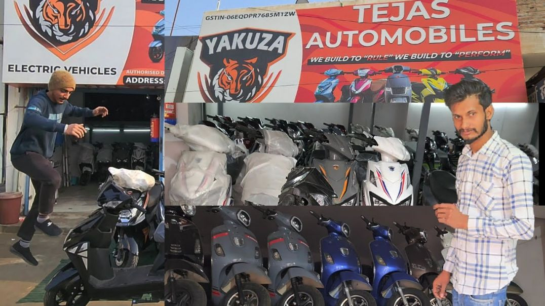 ⁣Electric scooty soot time