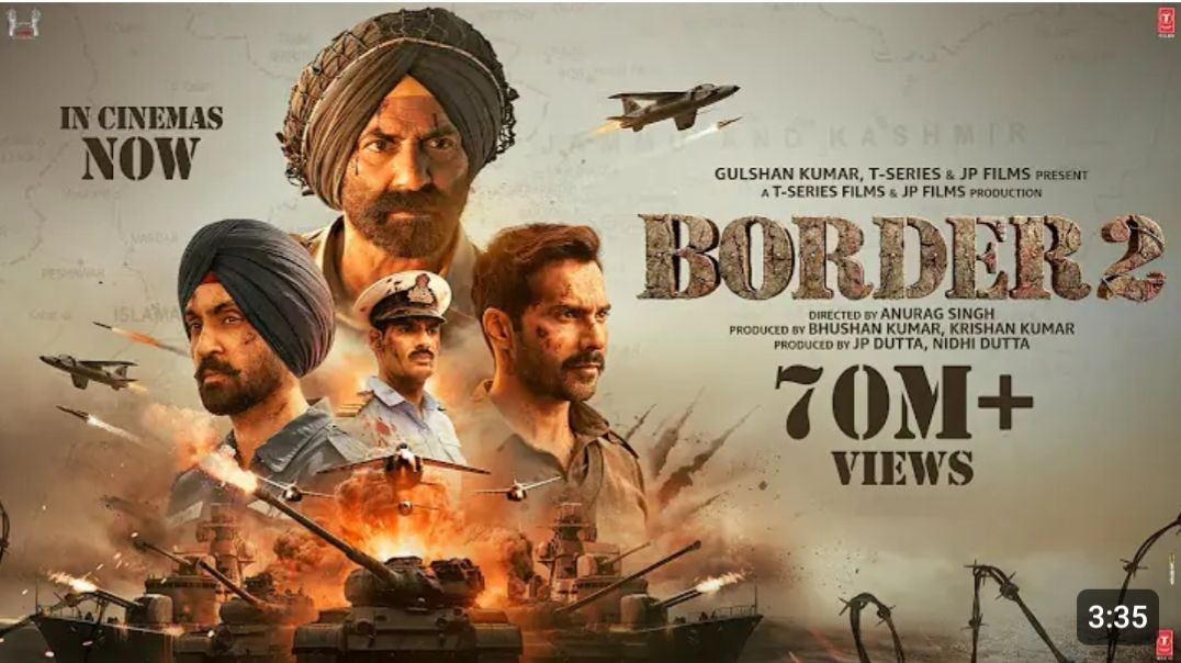⁣BORDER_2__Trailer____Sunny_Deol,_Varun,_Diljit,_Ahan___Anurag_S___JP_Dutta,_Bhushan_K___23-Jan-2026(