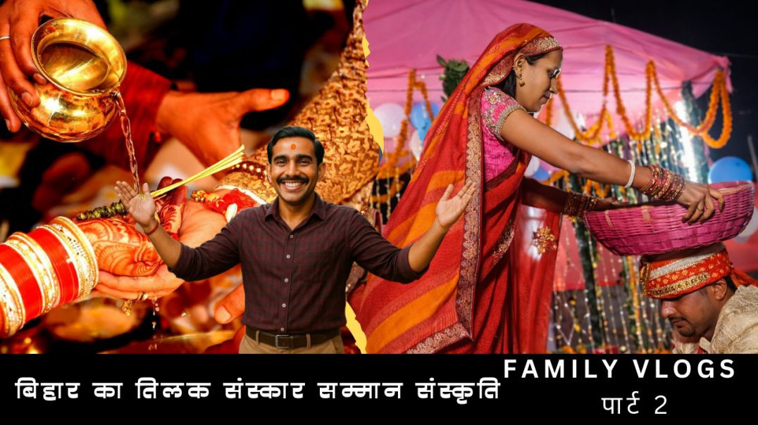 ⁣जब रिश्ते जुड़ते हैं ❤️ | बिहार का तिलक | Sushil Patel Vlogs | Part 2