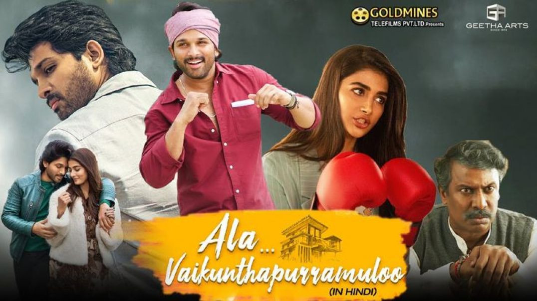 ⁣Ala Vaikunthapurramuloo Hindi Dubbed full Movie _ Allu Arjun_ Pooja Hegde(1080P_HD)