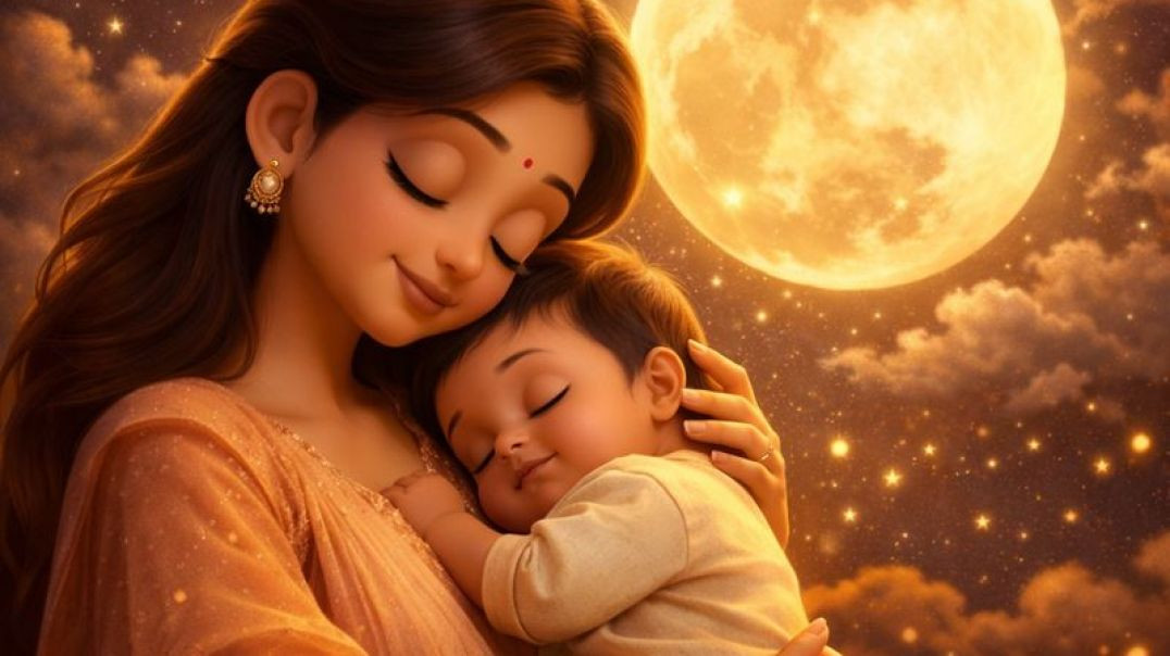 ⁣“Chanda Mama Soye Re | Maa Aur Bachche Ki Pyari Lori | Emotional Hindi Lullaby Song”