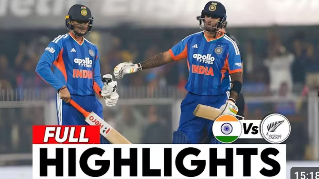 ⁣IND vs NZ 2026, 3rd T20I Match Highlights