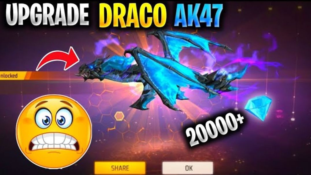 ⁣FREE FIRE 🤑 EVO AK47 GUN UPGRADING ☠️ MAX 💎 DIAMOND WASTE 😱 #adgaming100k#evogun#ak47freefire