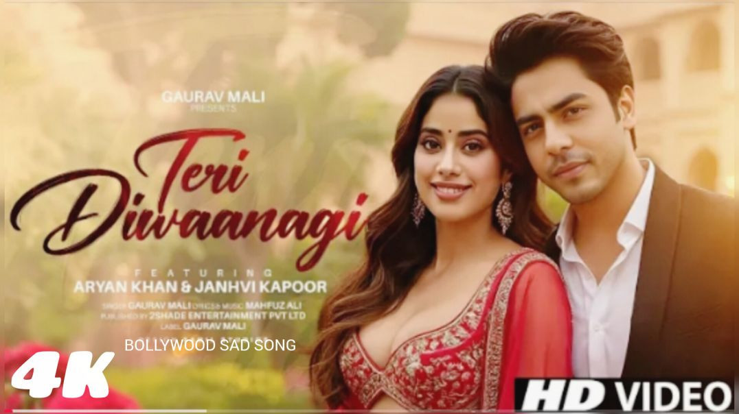 ⁣New Song | Teri Diwaanagi | Aryan Khan | Janhvi Kapoor | New Hindi Song | Video | New Song 2026