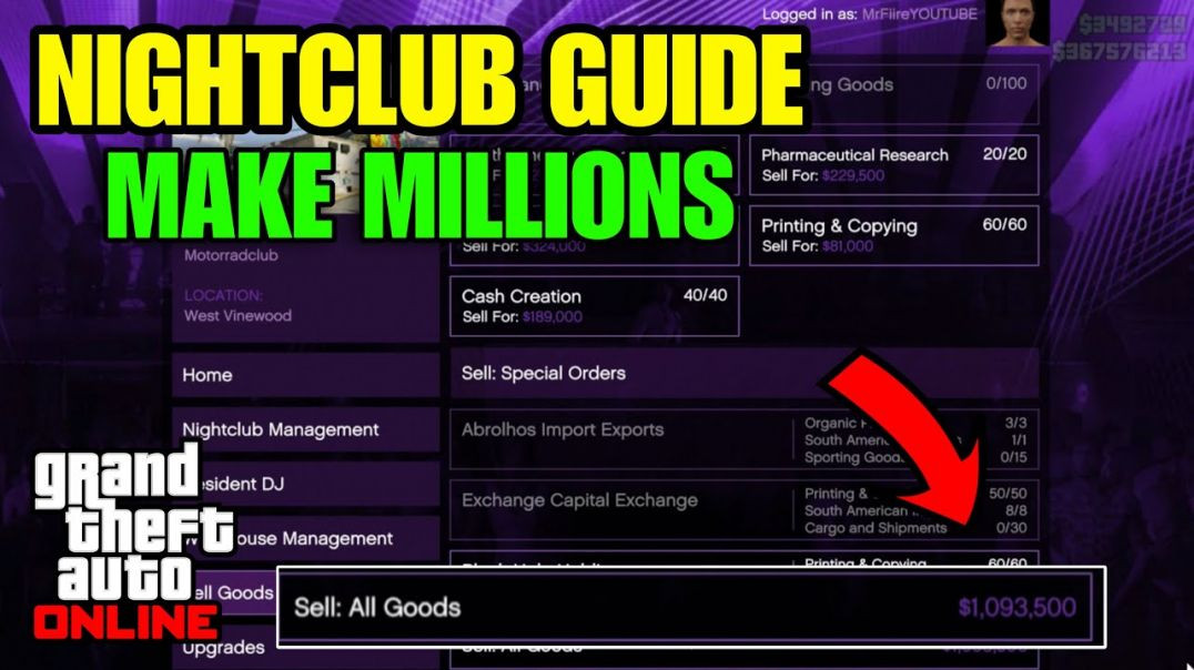 ⁣GTA Online NIGHTCLUB Money Guide | Easiest Way To Make MILLIONS