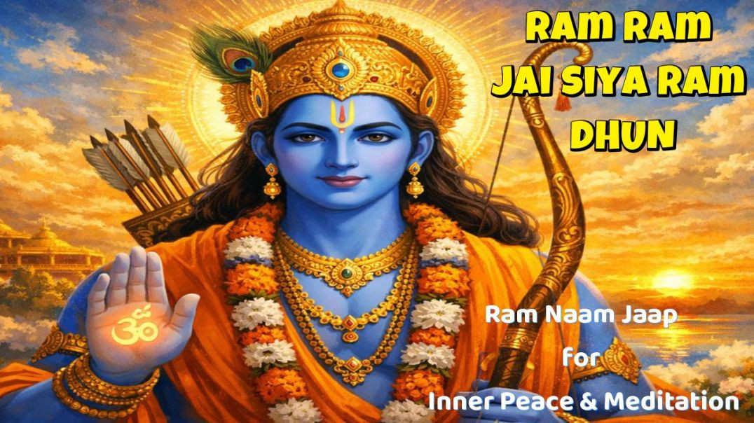 ⁣🕉️ Ram Ram Jai Siya Ram Dhun 🕉️ Lo-Fi Ram Dhun for Night Meditation
