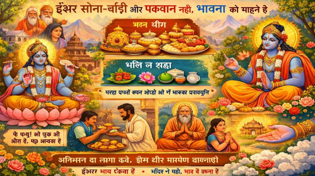 ⁣क्या भगवान को सोने-चाँदी का चढ़ावा और पकवान चाहिए होते हैं? ! Satya Gyan