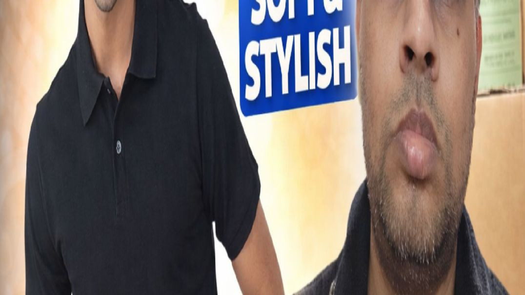 ⁣Men’s Black Polo T-Shirt Review | Cotton Matty Fabric | Regular Fit Casual Wear