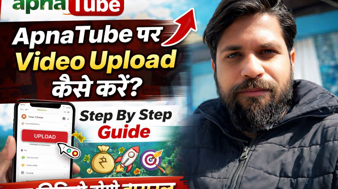⁣How to upload video in Apnatube | apnatube par video kaise upload kare