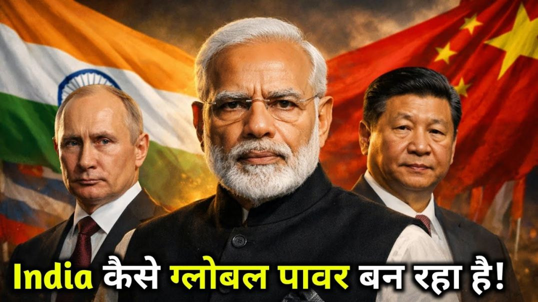 ⁣India कैसे Global Power बन रहा है? | भारत की बढ़ती ताकत का पूरा विश्लेषण / vikash bhati rna