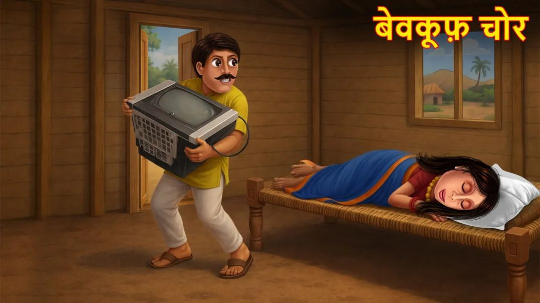 ⁣बेवकूफ़ चोर | Foolish Thief | Stories in Hindi | Hindi Kahaniya | Kahaniya | Moral Stories in Hindi