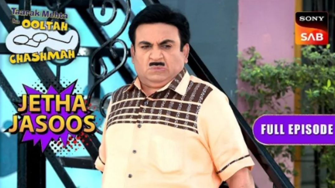 ⁣Bapuji की आवाज़ सुनकर छिप गया Jetha | Taarak Mehta Ka Ooltah Chashmah |  Jetha Jasoos