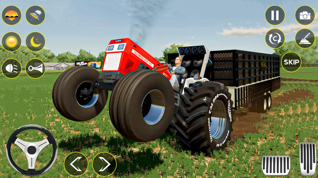 ⁣Indian Farming Transport Walkthrough - Real Tractor Driving Simulator 2026 - Android GamePlay