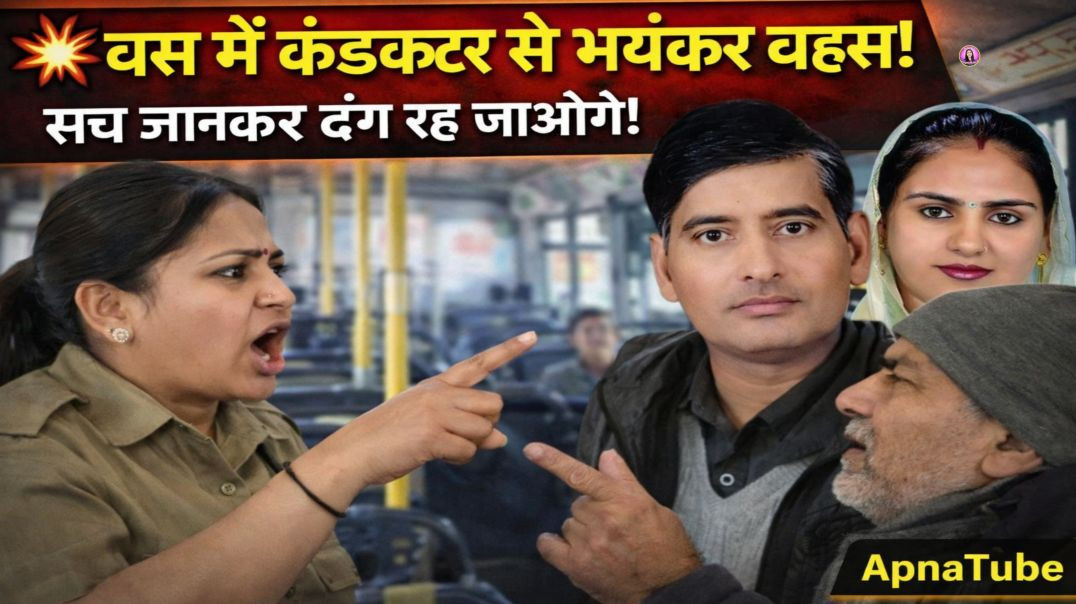 ⁣कंडक्टर ने जेब में डाले पैसे, टिकट नहीं दिया! सच जानकर दंग रह जाओगे | Nikki 9012