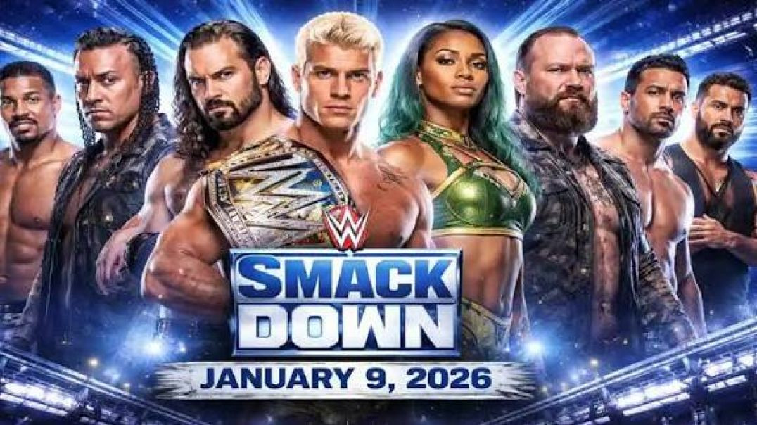 ⁣WWE. SAMC DOWN 9TH janwary 2026