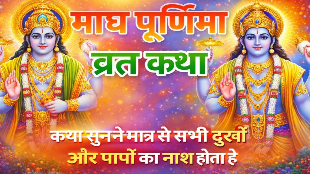 ⁣माघ पूर्णिमा व्रत कथा | magh Purnima Vrat Katha | Purnima Ki Kahani | Purnima ki Katha | Purnima