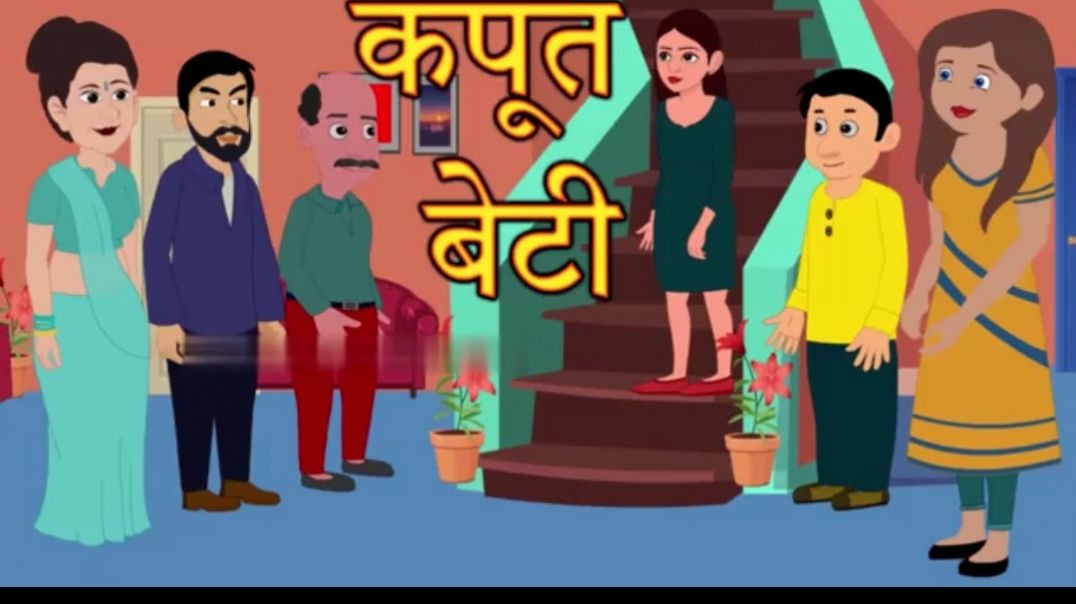 ⁣कपूत बेटी _ Hindi Kahani _ Hindi Story _ Moral Stories _ Kahaniya _ Bedtime Stories _ Happy Holi(360