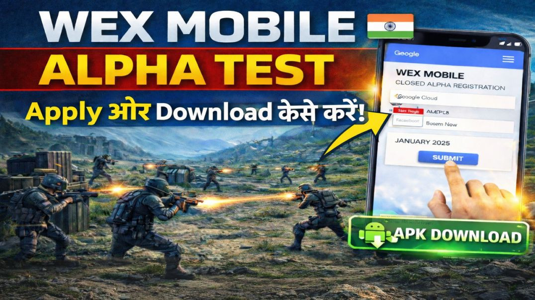 ⁣Wex Mobile Alpha Test Open  कैसे मिलेगा | कहा से Download करूं | Alpha Test Gameplay