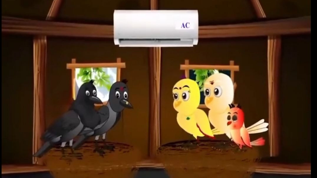 ⁣New video 📷 📸 Rano chidiya _ Animated movies for kids Cartoons kahani Funny animated cartoonKajal av