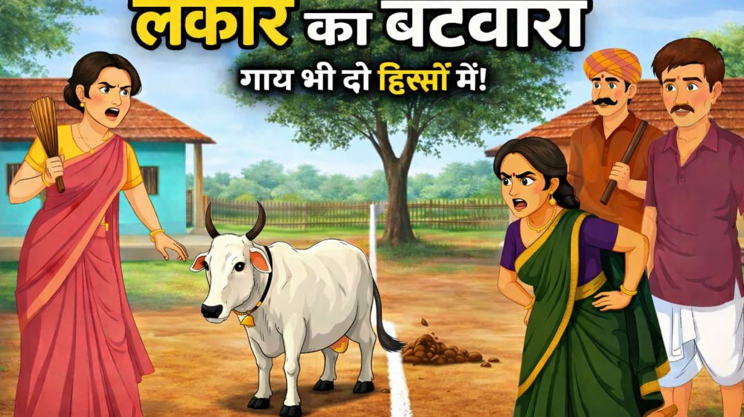 ⁣लकीर का बंटवारा: जब भाइयों के बीच दीवार बन गई एक गाय | भावुक हिंदी कहानी