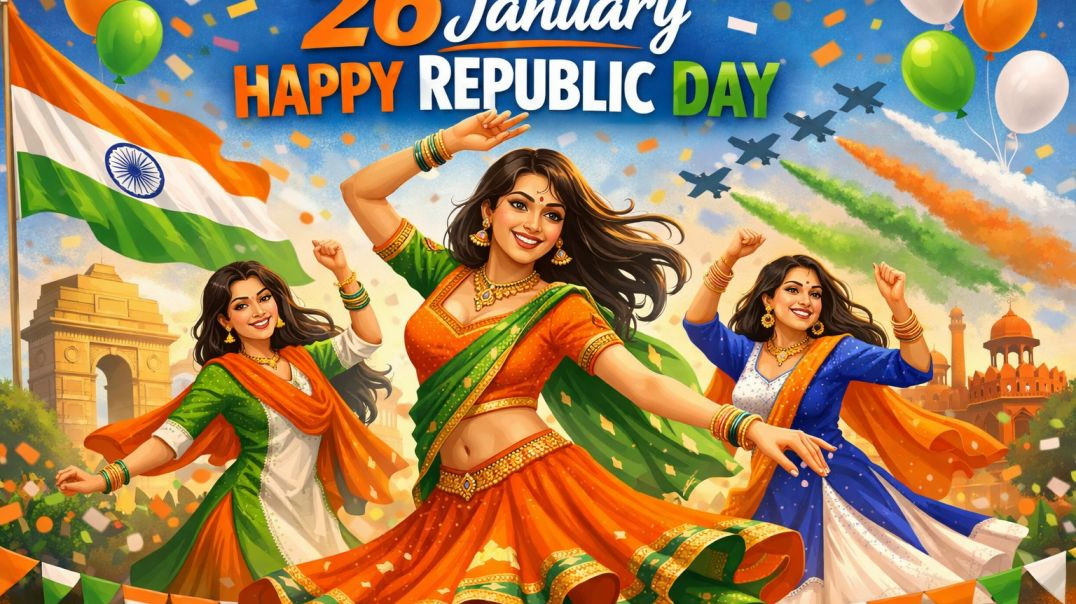 ⁣Republic day! 26 January 🎊 Girls good परफॉर्मेंस #girls #good #dance #26january