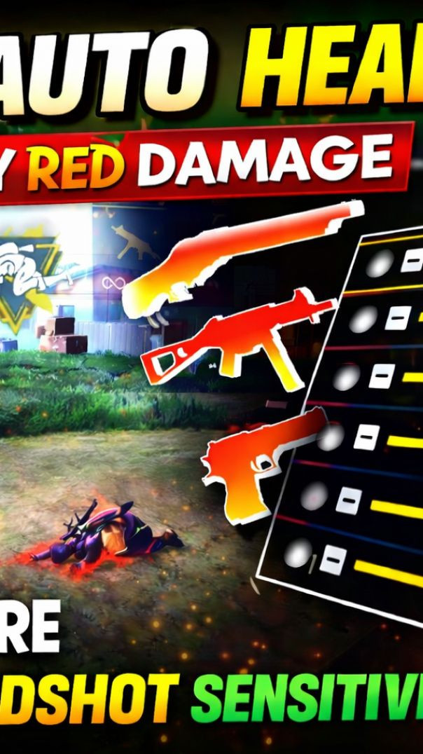 Free Fire Headshot sensitivity settings