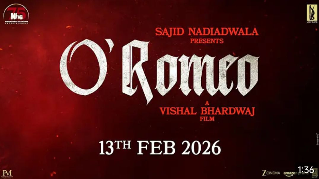 ⁣Peek Into World Of O'Romeo  Triptii D |  Nana P |  Sajid N |  Vishal B I  Shahid K |  Avinash T
