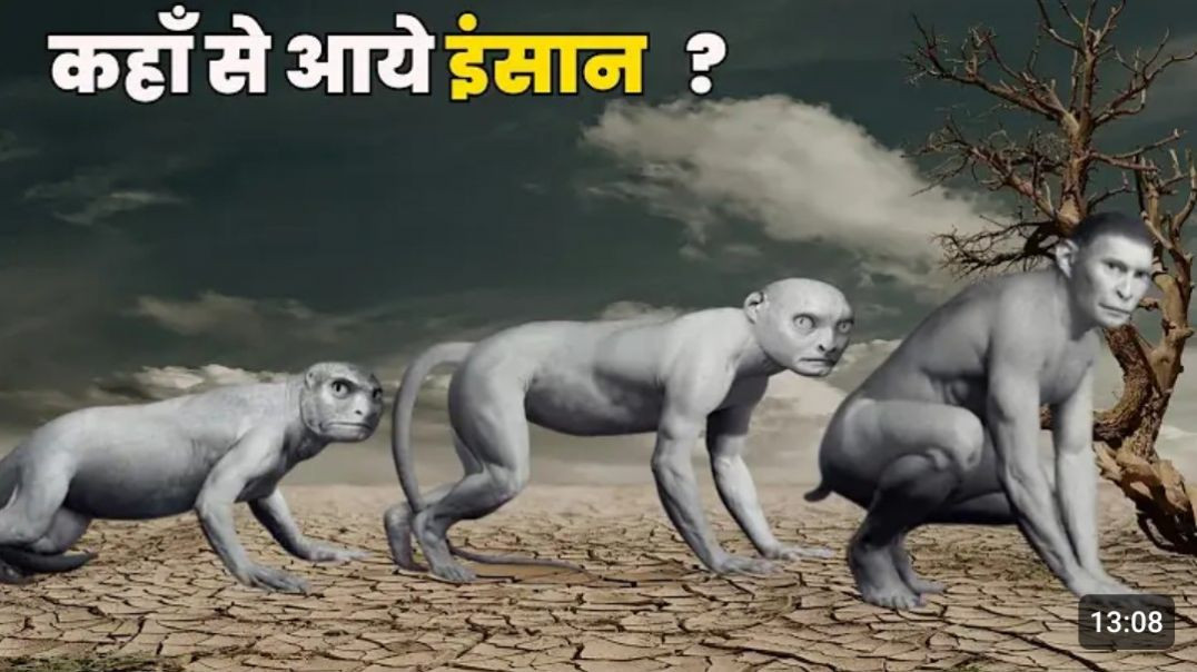 ⁣धरती_पर_जीवन_की_शुरुआत_कैसे_हुई_,_इंसान_कब_और_कैसे_पैदा_हुए___Story_of_evolution_in_hindi(360p)