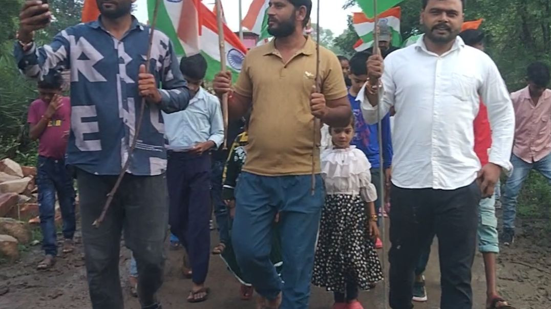 आज हमने हर घर तिरंगा रैली निकाली #har ghar tiranga