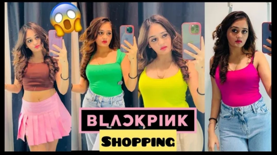 WOW_Black_Pink_Wala_Skirt_ZARA_ke_ye_Clothes_dekhoge_to_H_M_ko_bhool_jaoge_Bindass_Kavya_Shopping_
