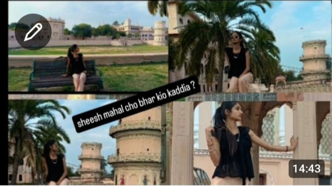 ⁣sheesh mahal cho bhar kio kaddia _  _Preet vlog
