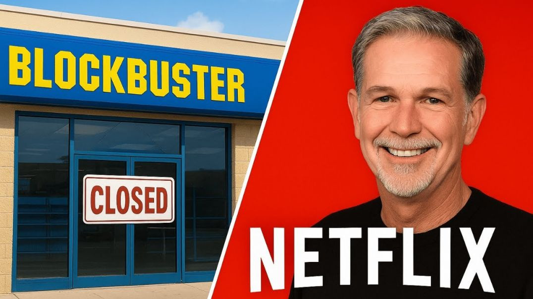 ⁣Netflix vs Blockbuster: The Battle That Redefined Entertainment